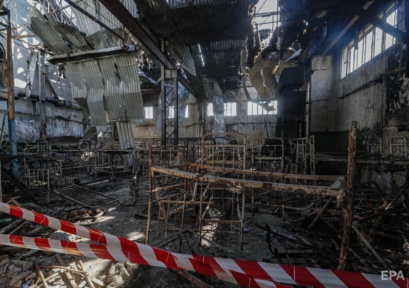 Жайворонок не відкидає, що в Оленівці стався неконтрольований підрив. Фото: ЕРА