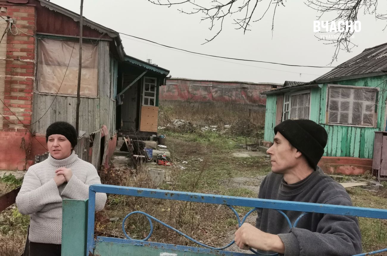 Мешканці Богородичного Ольга та Євген / фото: Вчасно