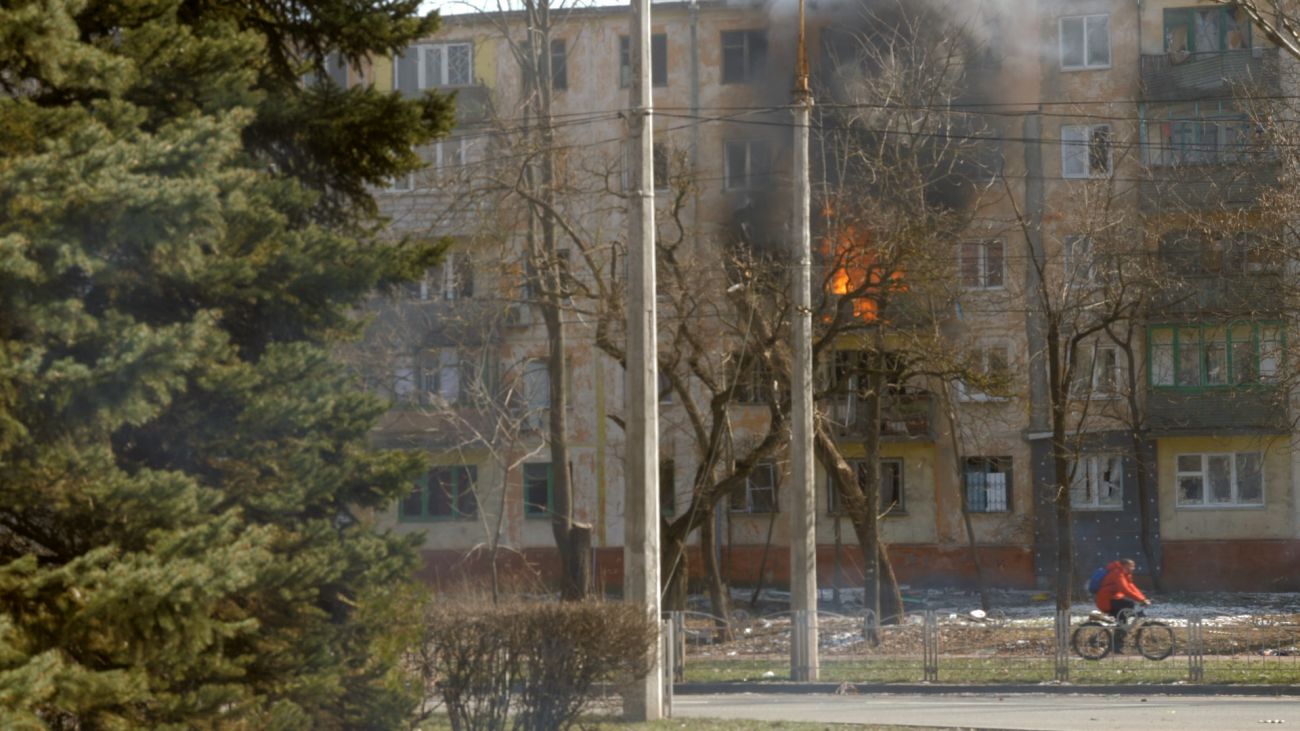 Обстріли в Маріуполі / фото Олександр Ратушного